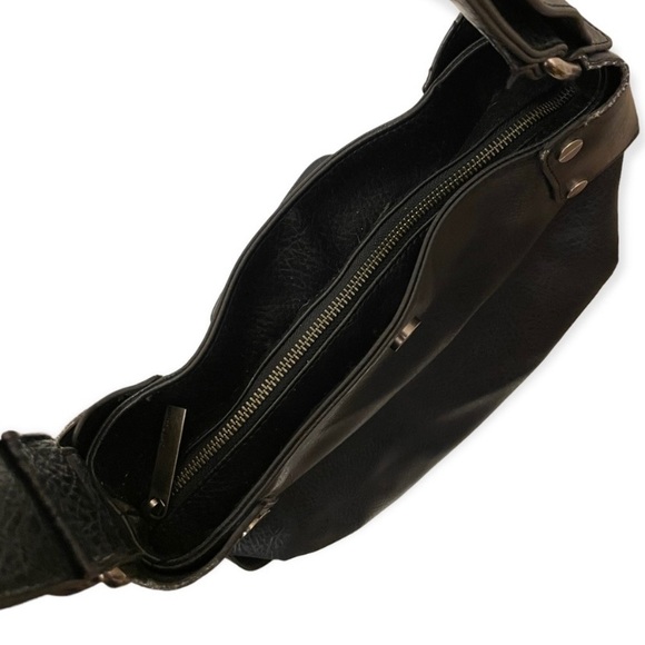 MATT & NAT black vegan leather hobo shoulder bag - Picture 11 of 12
